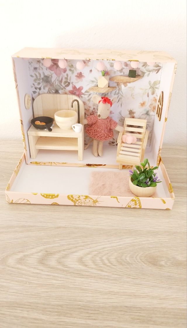 Casa vintage bambole/topo Maileg sylvanian 