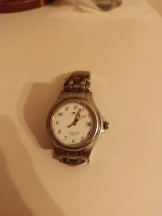 Reloj Lotus Mujer Plata y Blanco