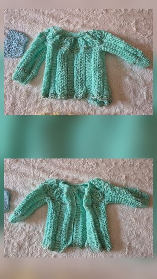 Lote Ropa Bebé Tejida (4 Piezas)