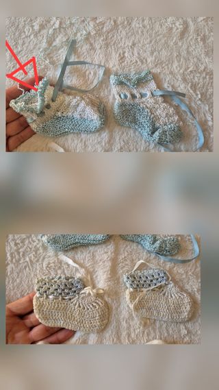 Lote Ropa Bebé Tejida (4 Piezas)