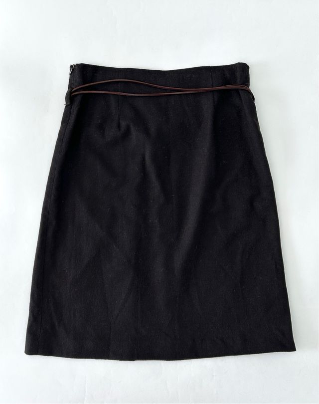 Gonna Max Mara in lana a pieghe donna Tg L