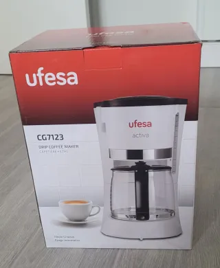 Cafetera Ufesa CG7123 Nueva 12 tazas
