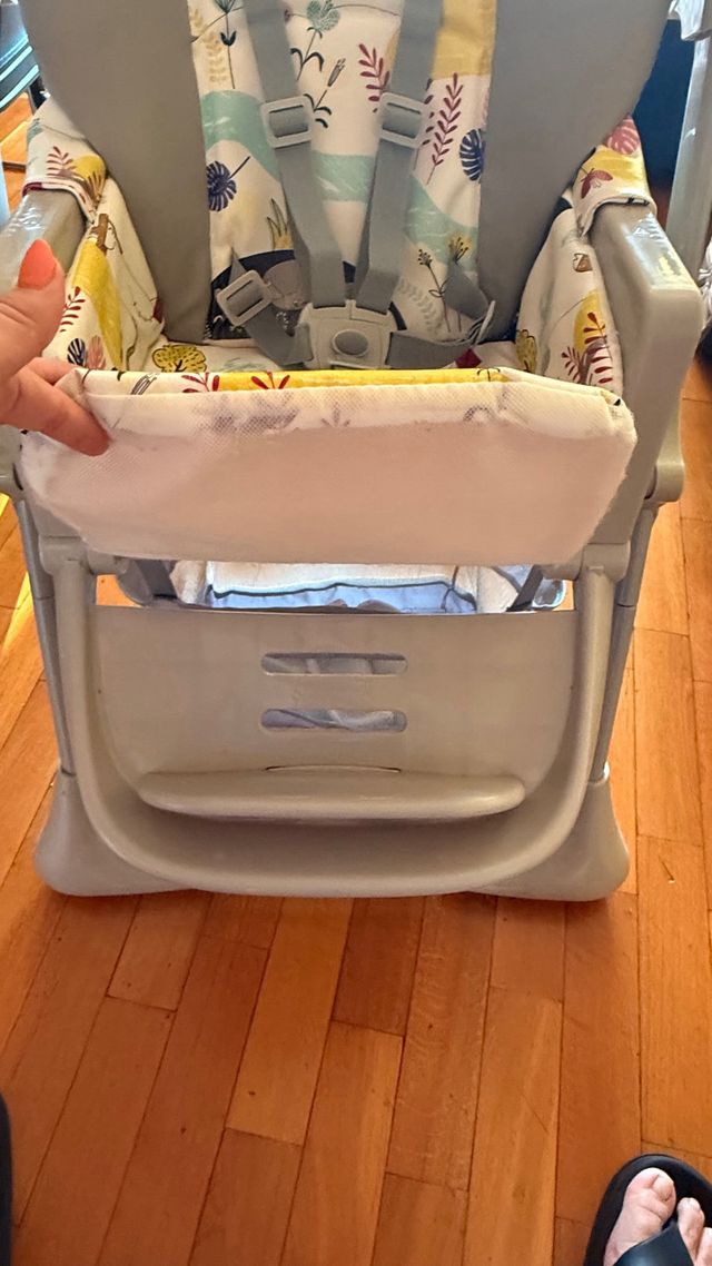 Trona de bebé plegable