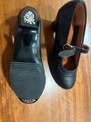 Tacones Flamenco con Púas Talla 32.