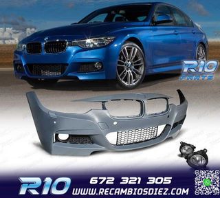 PARAGOLPES DELANTERO BMW F30 F31 11-15 LOOK M + FAROS ANTINI