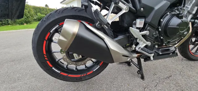 Honda CB500X 2022 Negra con Maletas