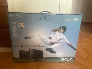 Pantalla de ordenador Acer negra