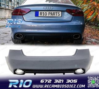 PARAGOLPES TRASERO AUDI A5 8T SPORTBACK 07-15 LOOK RS5
