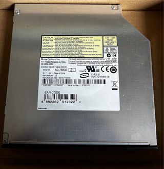 Lector DVD RW Sony AD-7590S para portátil