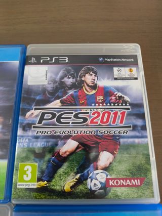 Lote Juegos PS2, PS3 y PS4: FIFA y PES