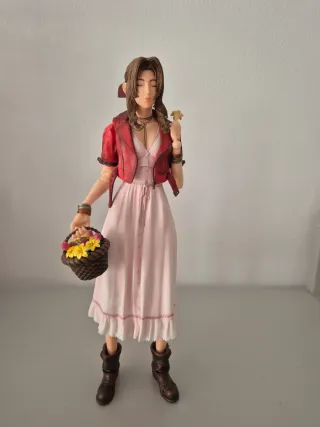 Figura Aeris y barret ff7