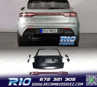 PORTON TRASERO PORSCHE MACAN 14-18 LOOK TURBO 2023 + PILOTO