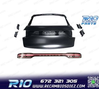PORTON TRASERO PORSCHE MACAN 14-18 LOOK TURBO 2023 + PILOTO