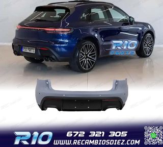 PARAGOLPES TRASERO PORSCHE MACAN 18-23 LOOK TURBO