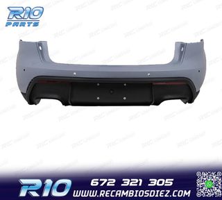 PARAGOLPES TRASERO PORSCHE MACAN 18-23 LOOK TURBO