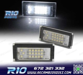 LUCES DE MATRÍCULA LED PARA MINI COOPER 2001-2006
