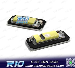 LUCES DE MATRÍCULA LED PARA MINI COOPER 2001-2006