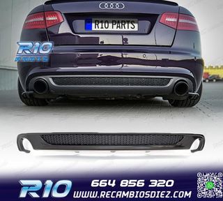 DIFUSOR AUDI A6 4F 04-08 LOOK S LINE