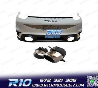 PARAGOLPES TRASERO PORSCHE 911 CARRERA 992 19-23 LOOK TURBO
