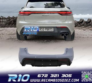PARAGOLPES TRASERO PORSCHE MACAN 14-18 LOOK TURBO 2023