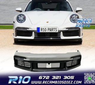 PARAGOLPES DELANTERO PORSCHE 911 CARRERA 992 19-23 LOOK TURB