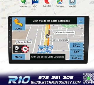 RADIO 9" GPS ANDROID 13 QUAD CORE 64GB ROM