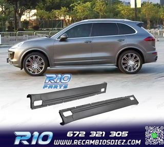 AÑADIDOS TALONERAS PORSCHE CAYENNE 958 14-17 LOOK TURBO