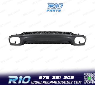 PARAGOLPES TRASERO PORSCHE CAYENNE 958 14-17 LOOK TURBO