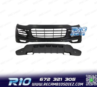 PARAGOLPES DELANTERO PORSCHE CAYENNE 958 14-17 LOOK TURBO
