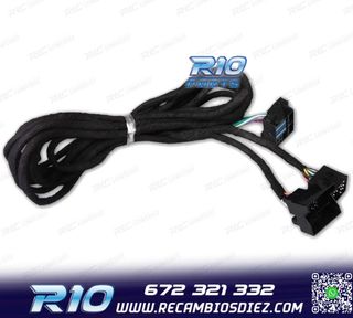 CABLE DE 6 METROS ISO COCHES PARA BMW CON CONEXIÓN EN EL MA
