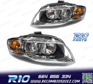 FAROS PARA AUDI A4 04-07 AMBAR