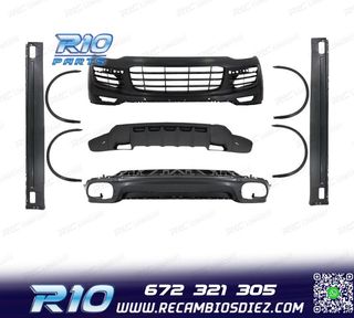 KIT CARROCERIA PORSCHE CAYENNE 958 14-17 LOOK TURBO