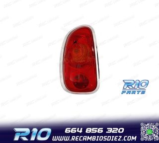 PILOTO IZQ PARA MINI COUNTRYMAN 10-16 ROJO