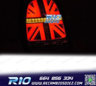 PILOTOS LED MINI COOPER F55 F56 F57 14-17 ROJO AHUMADO