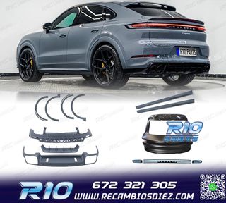KIT CARROCERIA PORSCHE CAYENNE 18-23 LOOK TURBO S 2024