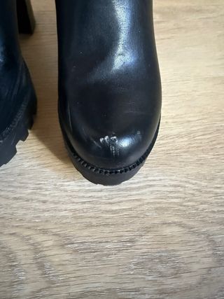 Stivali neri tacco alto plateau donna 36