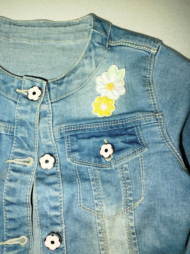 Coordinato jeans bimba 98 cm