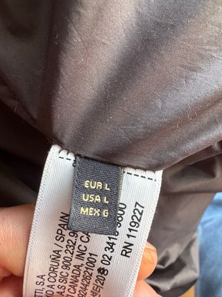 Chaqueta Massimo Dutti (ante/punto)