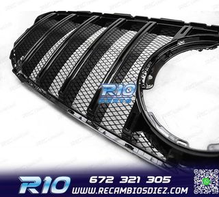 PARRILLA MERCEDES W205 18-21 LOOK SPORT NEGRO BRILLO