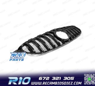 PARRILLA MERCEDES W205 18-21 LOOK SPORT NEGRO BRILLO