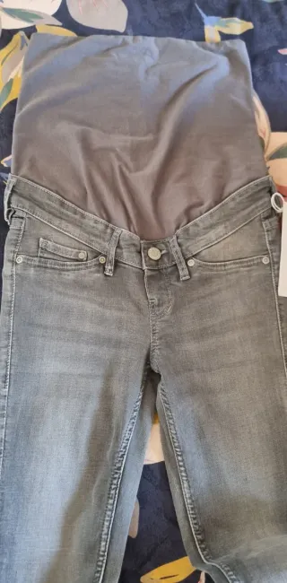 Pantalón premamá H&M gris