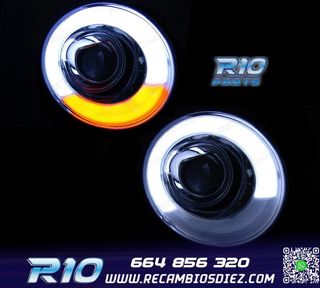 FAROS PARA MINI COOPER R56 R57 06-14 TUBE LIGHT + INTERMITEN