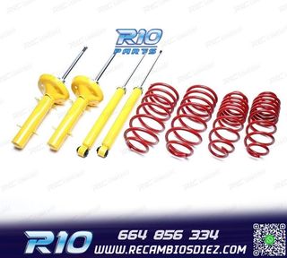 KIT SUSPENSIÓN DEPORTIVA PARA RENAULT