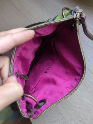 Bolso Desigual Marrón Multicolor