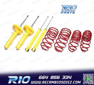 KIT SUSPENSIÓN DEPORTIVA PARA FORD