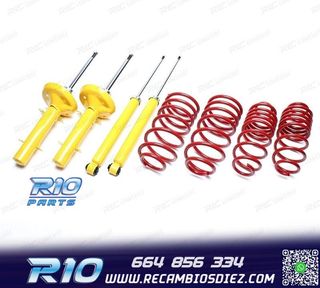 KIT SUSPENSIÓN DEPORTIVA PARA FIAT