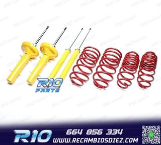 KIT SUSPENSIÓN DEPORTIVA PARA AUDI