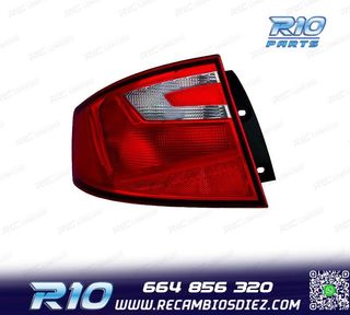 PILOTO IZQ PARA SEAT TOLEDO IV 12- BLANCO ROJO
