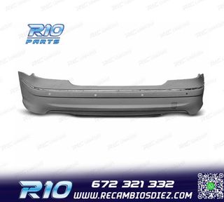 PARAGOLPES TRASERO PARA MERCEDES W211 02-06 LOOK AMG PDC