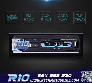 RADIO 1DIN BLUETOOTH MP3 USB SD AUX